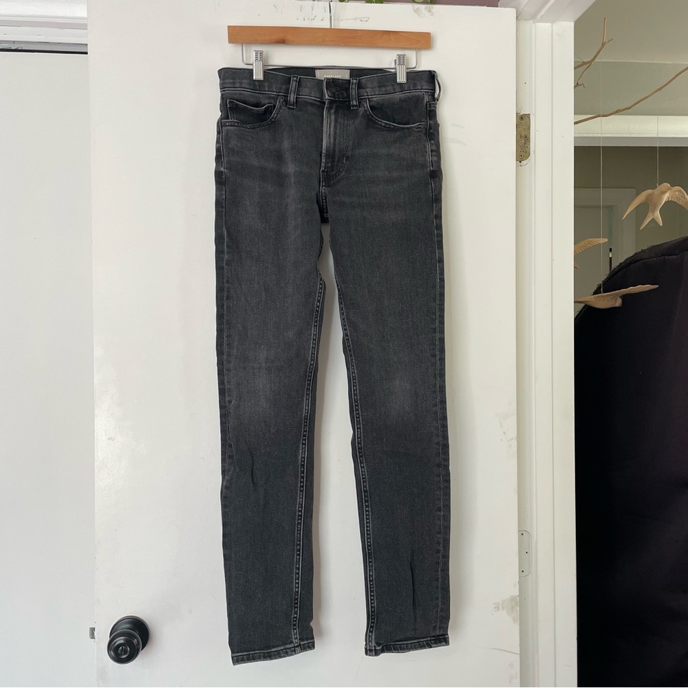 Everlane The Slim Fit Jeans, Size 29x32 in Washed Black